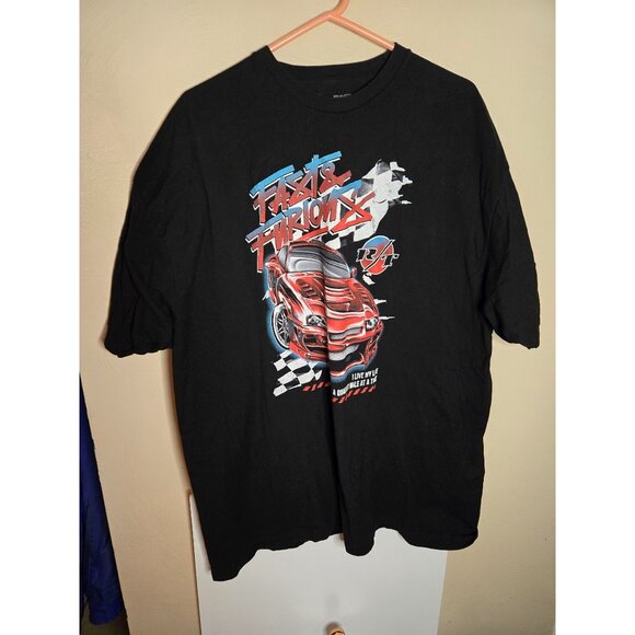 Fast and Furious Screen Print T-shirt Size 3XL 54/56 Movie Vin Diesel - Picture 1 of 4